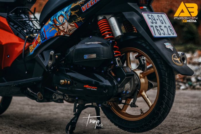 Shock belakang Pakai YSS