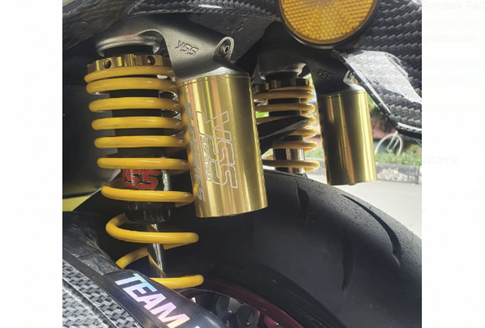 Sokbreker belakang pakai YSS G Series