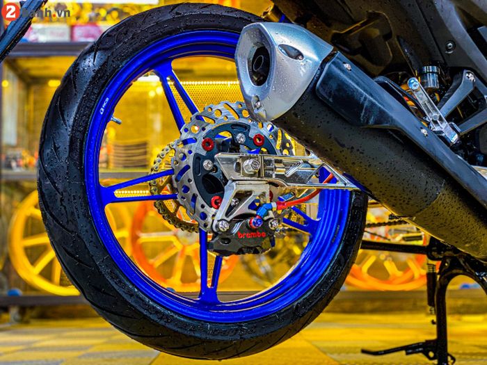 Pengereman belakang pun makin sangar