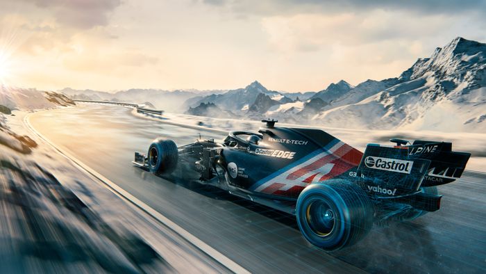 Livery tim Alpine F1 2021