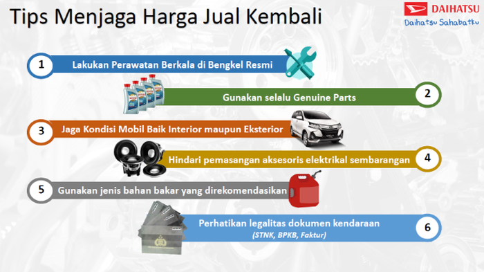Tips jaga harga jual kembali ala Daihatsu