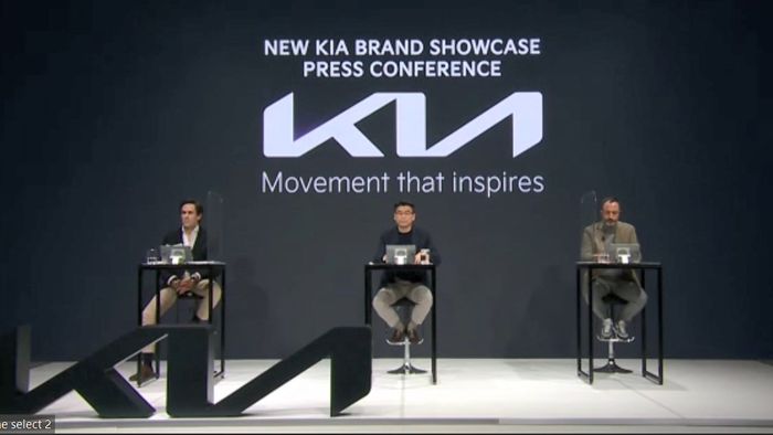 Konferensi pers showcase brand baru milik Kia, Kamis (15/1/2021) sore tadi.