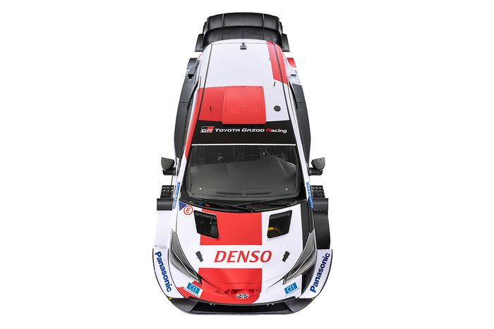 Toyora Yaris WRC dari Toyota Gazoo Racing WRT untuk kompetisi WRC 2021