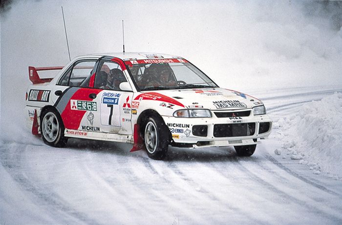 Mitusbishi Lancer Evolution III mengantarkan Tommi Makinen jadi juara dunia WRC 1996