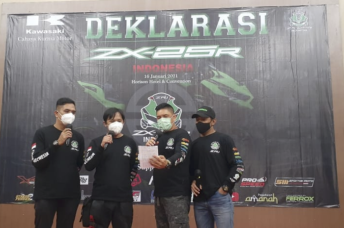 Deklarasi Kawasaki ZX-25R Indonesia