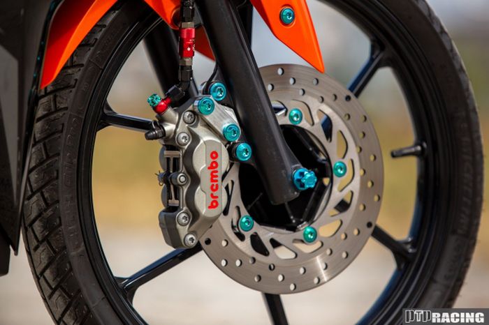 Pelek dan pengereman diupgrade