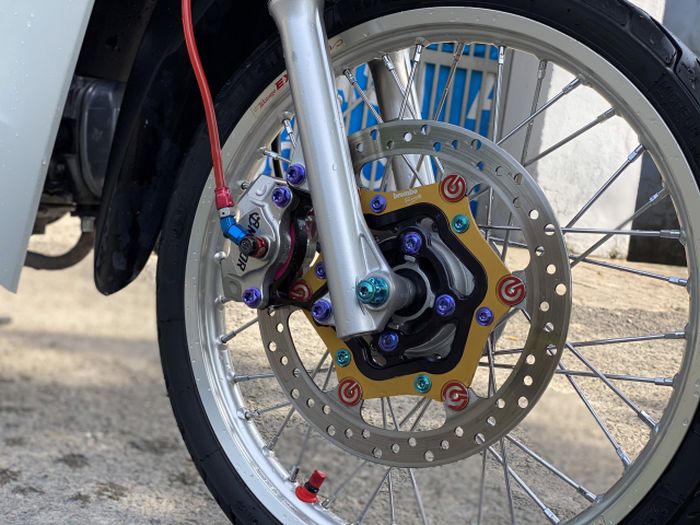 Area kaki-kakinya juga mendapat upgrade