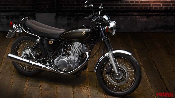 Penampakan Yamaha SR400 Final Edition