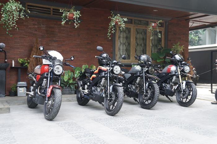 Yamaha XSR 155 milik para konsumen yang sudah dimodifikasi