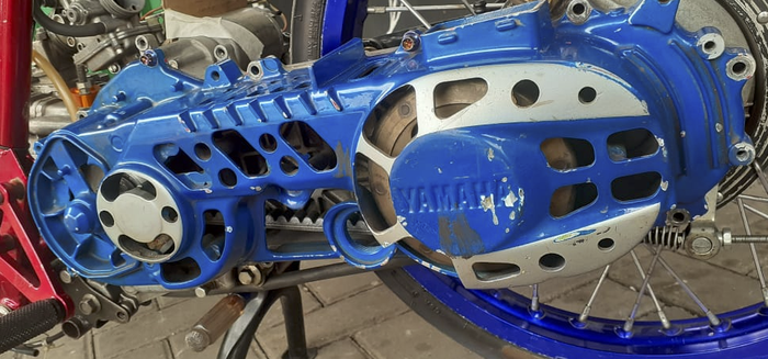 Bak cvt pakai milik Yamaha Nouvo custom berbagai bentuk, jeroan pun ikut di upgrade