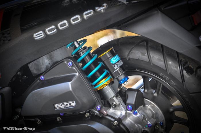 Shock belakang diganti Nitron