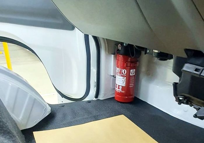 APAR yang digunakan Suzuki memiliki jangka waktu pakai sampai 8 tahun sebelum dibuka