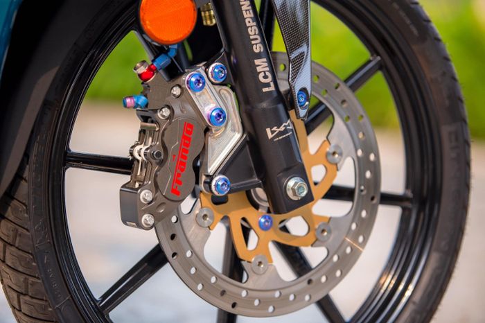 Kaki-kaki dan pengereman juga diupgrade