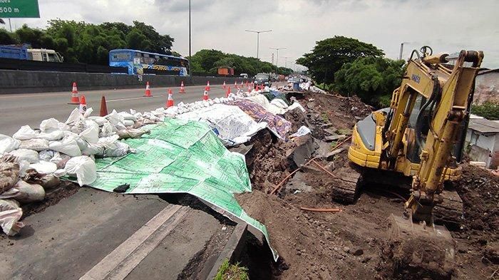 perbaikan Jalan Tol Surabaya-Gempol