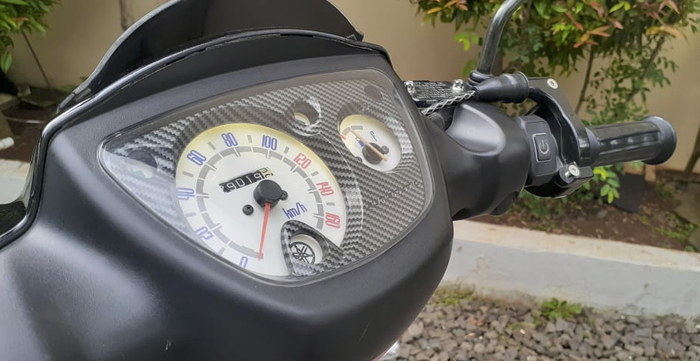Speedometer copotan Yamaha Nuovo Malaysia