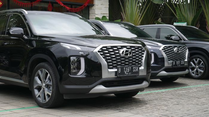 Hyundai Palisade yang Punya Front Overhang Pendek 945 mm.