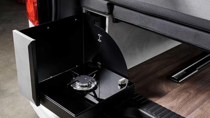 Kompor pop-up untuk aktivitas saat camping