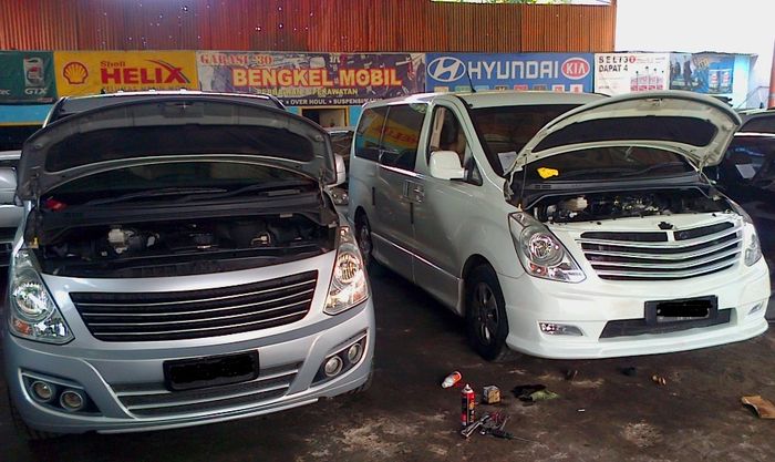 Hyundai H-1 2011 sampai 2013 di bengkel Garasi 30