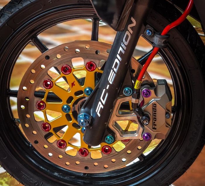 Pelek dan pengereman ikut diupgrade