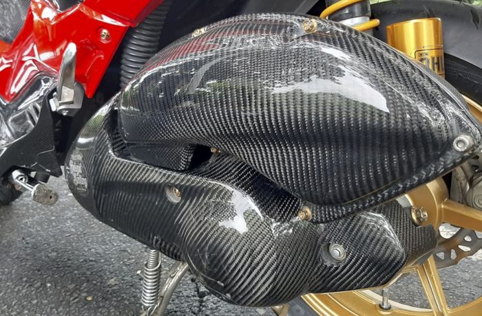 Box filter dan cover CVT karbon kevlar