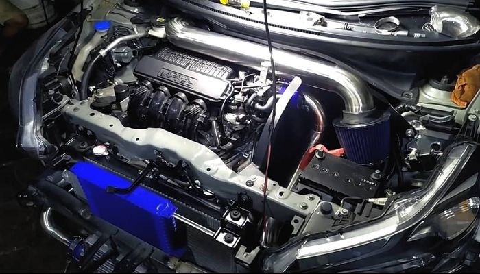 Modifikasi Turbo di Mesin Standar Honda Brio Garapan Speedcraft Indonesia