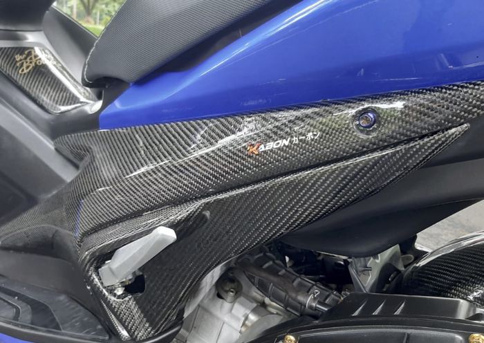 Dek kanan dan kiri karbon kevlar dari Kabon