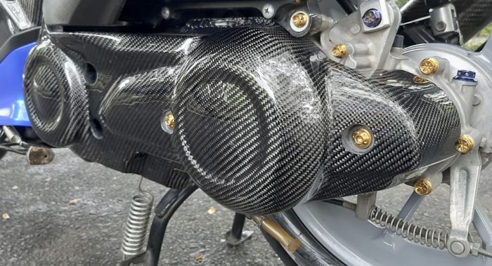 CVT terbalut karbon kevlar dan dikhias baut Probolt Thailand