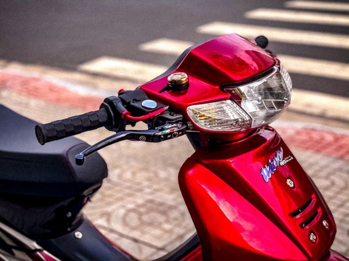 Master rem Honda Supra ini pakai Brembo RCS 19