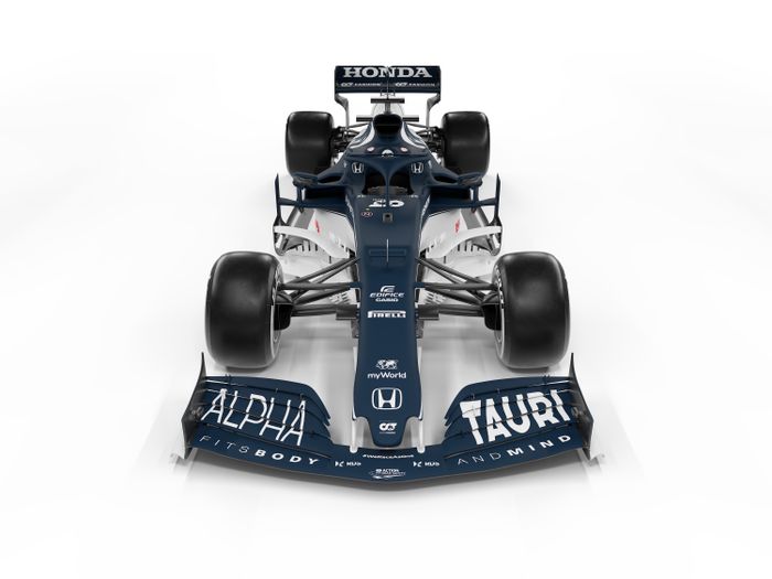 Mobil baru AT02 tim AlphaTauri di F1 2021
