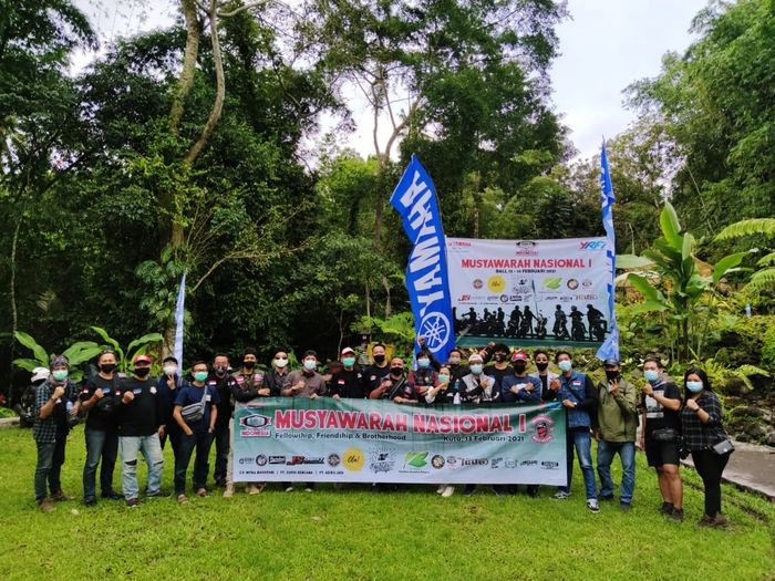 Munas pertama XSR Brotherhood MC Indonesia di Bali