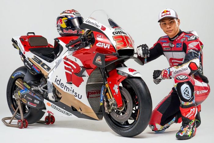 Livery baru Takaaki Nakagami di MotoGP 2021.