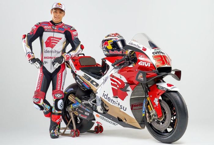 Livery baru Takaaki Nakagami di MotoGP 2021.