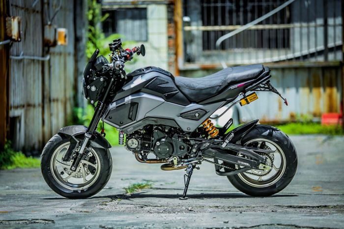 Ubahan Honda MSX 125 yang hedon banget