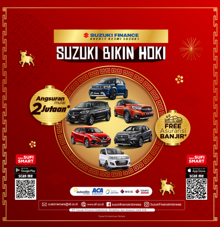 Promo Suzuki Bikin Hoki periode Februari - Maret 2021