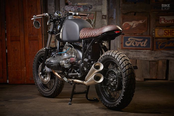 BMW R80R Mystic scrambler yang menawan