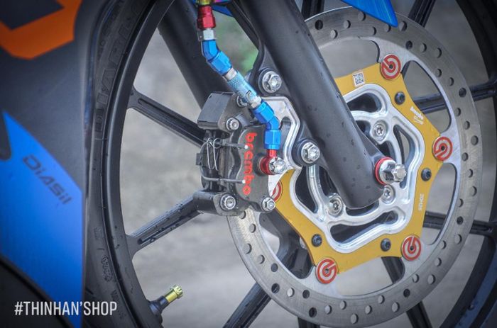 Pelek dan pengeremannya diupgrade maksimal