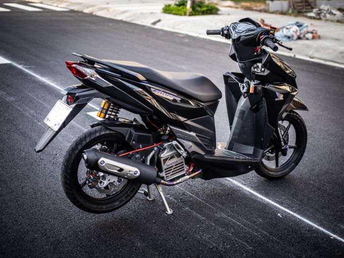 Modifikasi Honda Vario 150 yang impresif