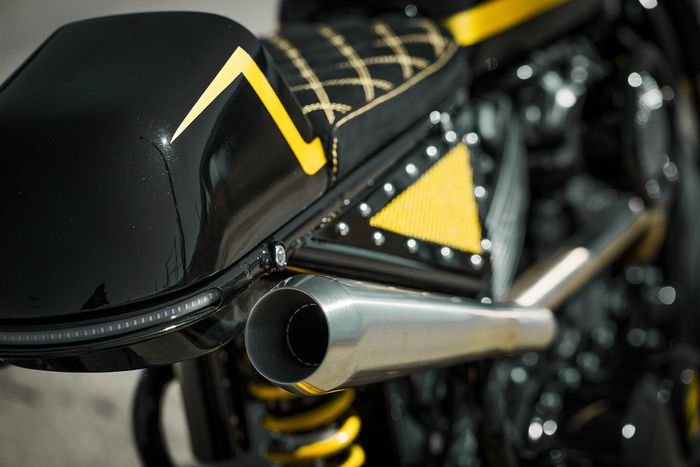 Buntutnya menjadi tempat fuel pump