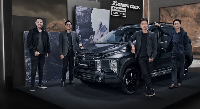 PT MMKSI menciptakan kembali Mitsubishi Expander Cross Rockford Foscat Black Edition