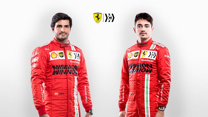 Racing suit tim Scuderia Ferrari F1 2021