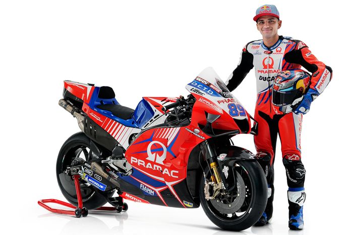 Jorge Martin dengan Pramac Racing MotoGP 2021
