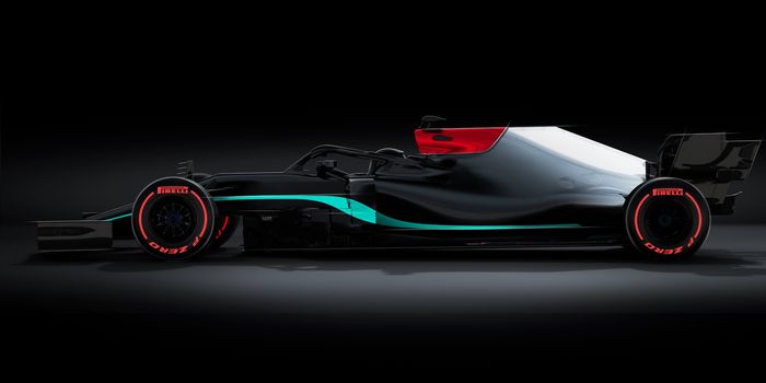 Teaser Mercedes W12 F1 2021