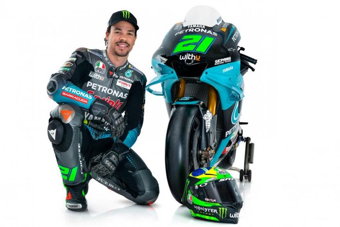 Franco Morbidelli bersama Yamaha YZR-M1 spek 2019.