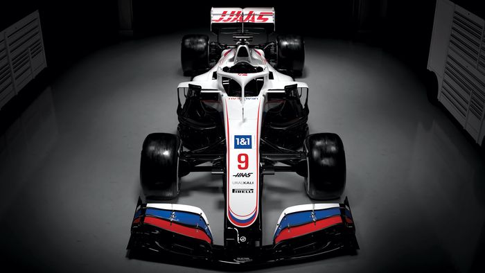 Mobil baru tim Haas F1 2021, VF-21