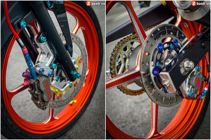 Kaki-kaki dan pengeremannya makin sangar