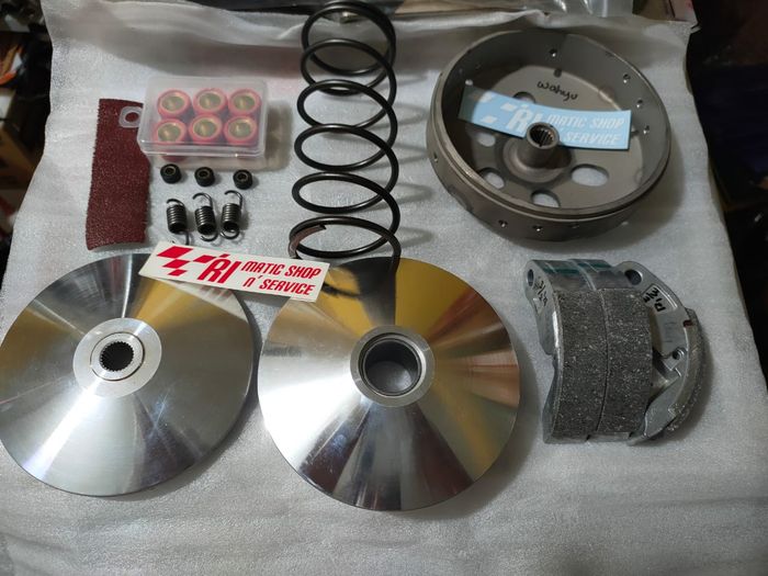 RI Matic Shop &amp; Service sediakan part CVT untuk Honda PCX 160, paket hemat Rp 1,2 juta