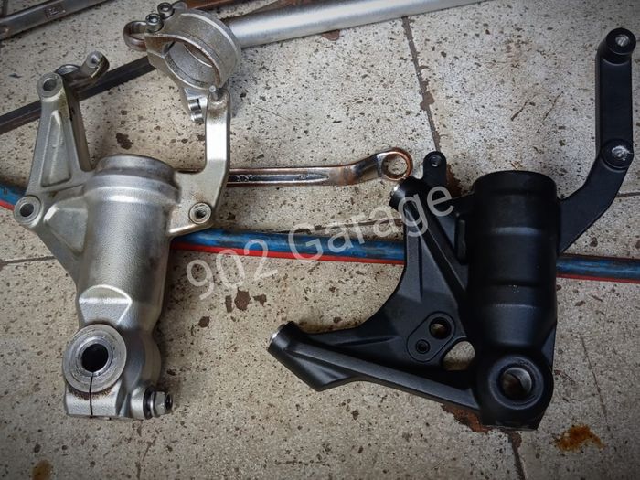 Cukup ganti bottom shock, Honda CBR250RR bisa langsung pakai kaliper radial dengan upside down standar