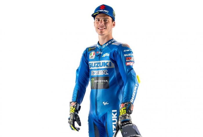 Racing suit milik Joan Mir di MotoGP 2021.