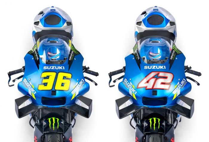 Livery baru tim Suzuki Ecstar di MotoGP 2021.