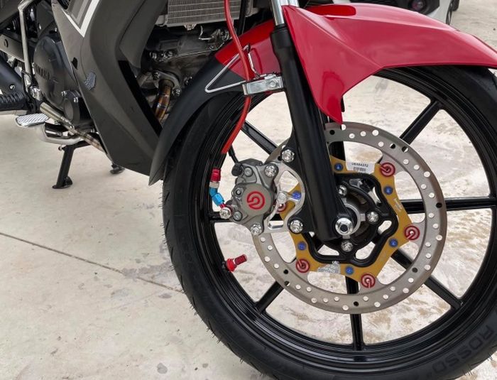 Kaki-kaki dan pengeremannya makin sangar